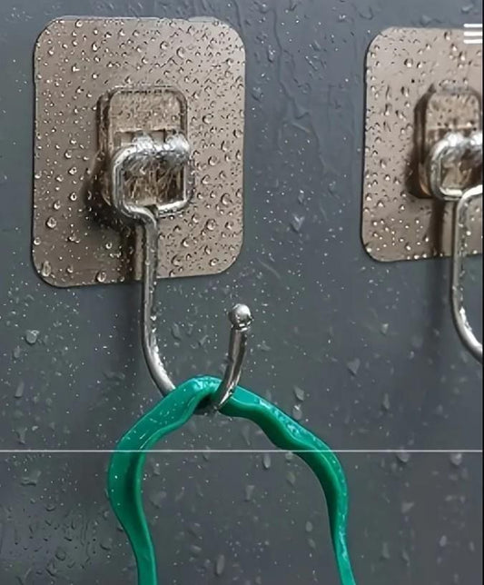 Golden Large Hooks for Hanging (Pack of 10)